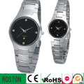 Japon Mouvement Couple Acier tungstène Montres